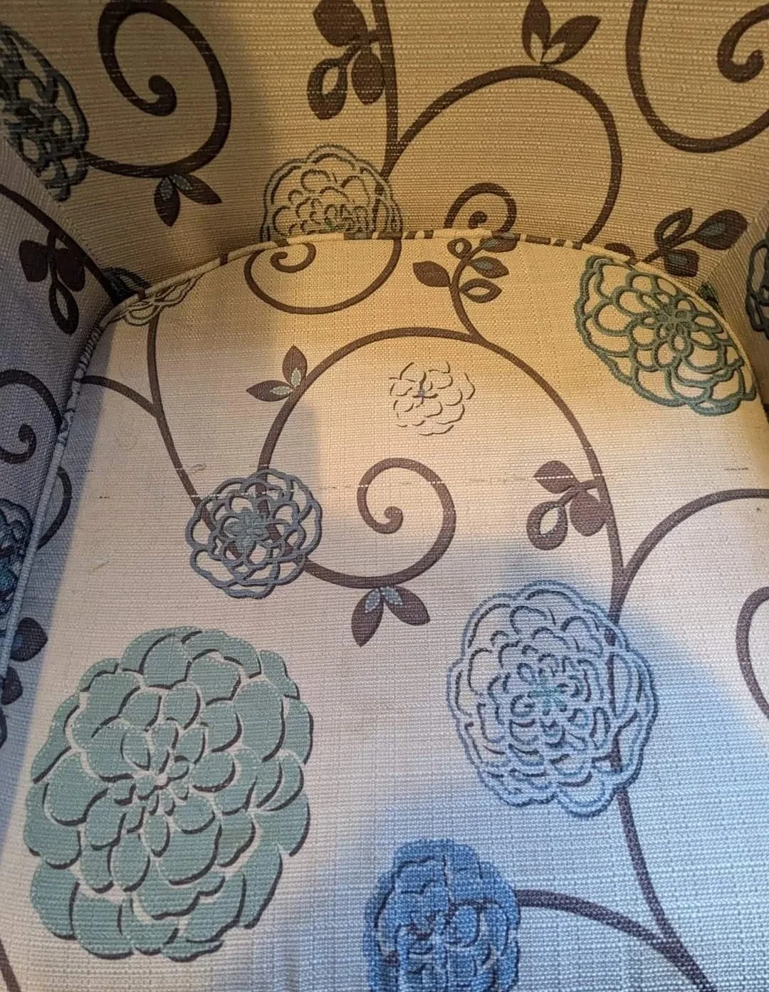 Floral Pattern Armchair - Set of 2 image indicator(2)