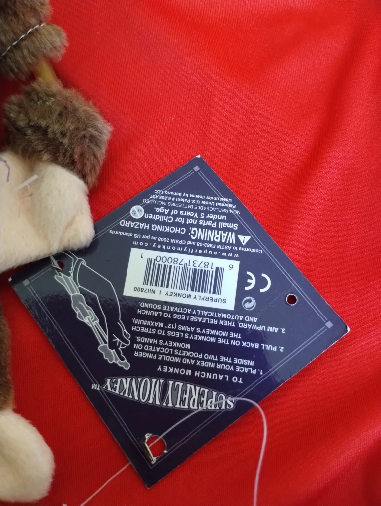 Superfly Monkey Plush Toy - photo 3