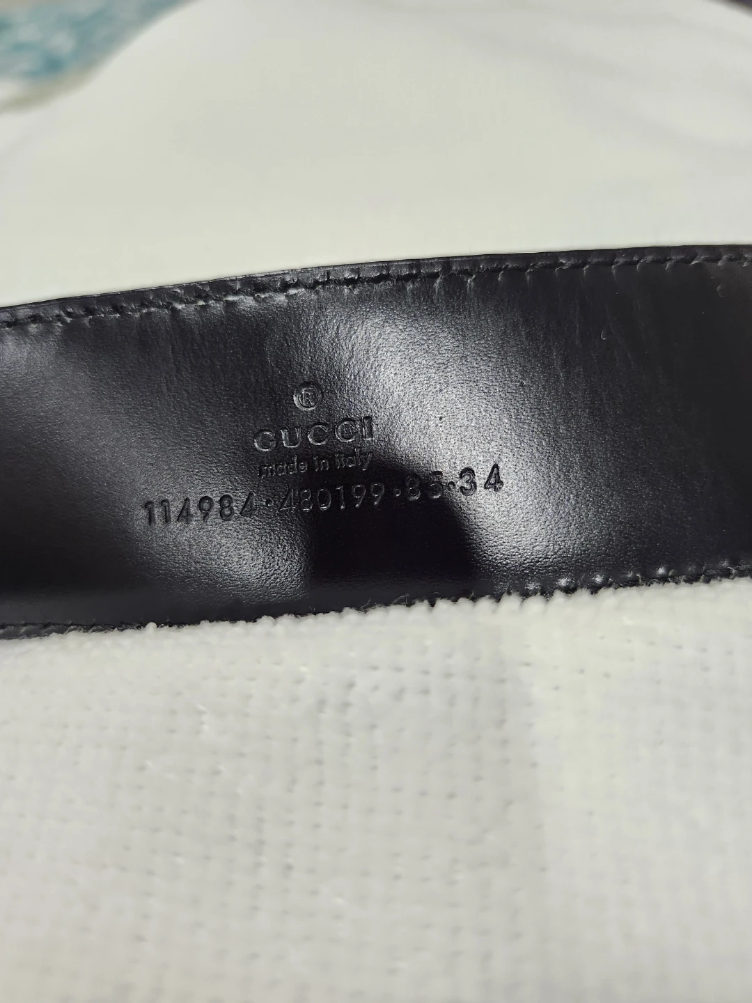 Gucci Black Leather Belt - photo 4