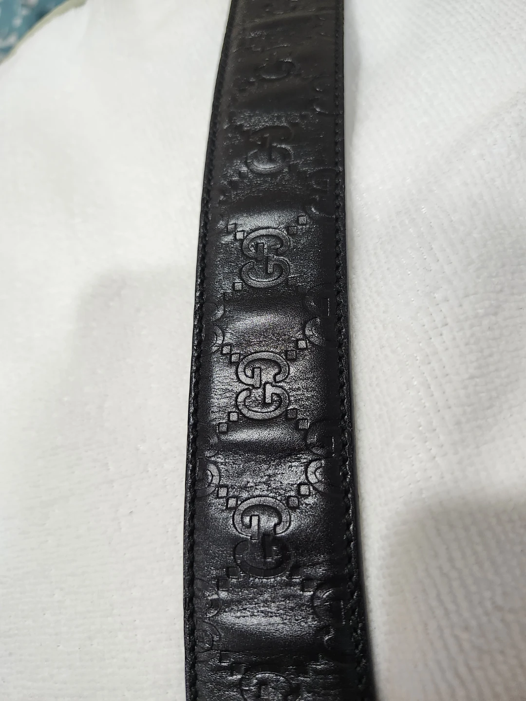 Gucci Black Leather Belt - photo 5