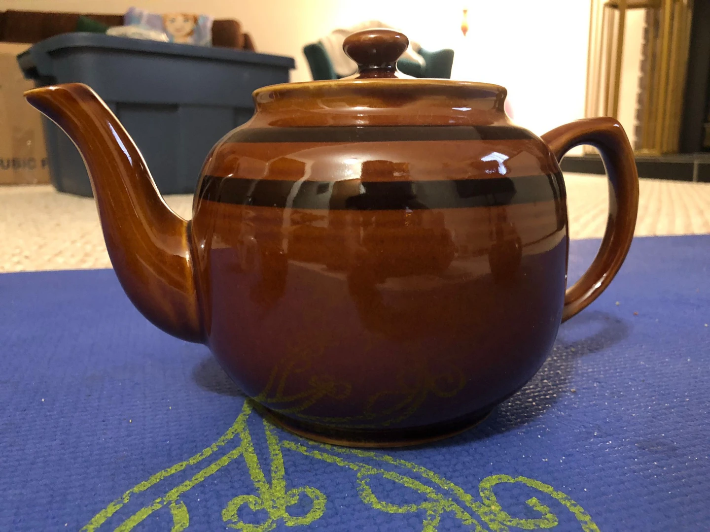Vintage Brown Teapot - photo 3