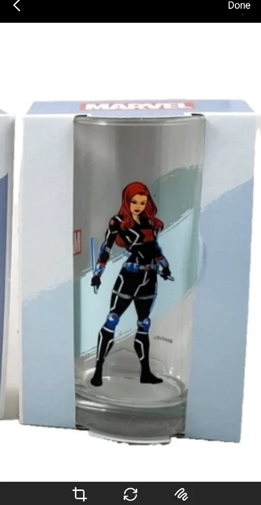 ✨ Marvel Glass Black Widow– Collector’s Edition  9.8oz image indicator(3)