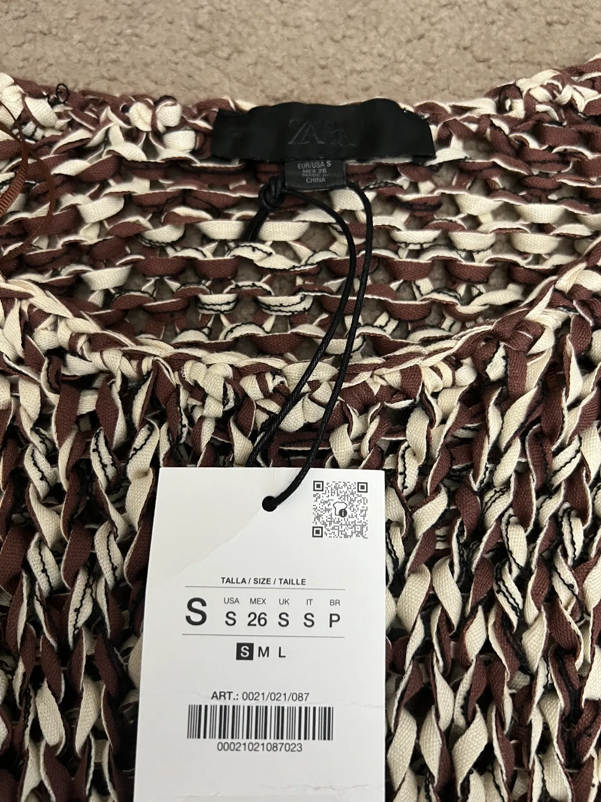 Brand new! Zara Knit Top image indicator(4)