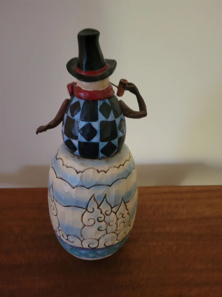 Jim Shore Heartwood Creek Snowman Figurine - photo 3