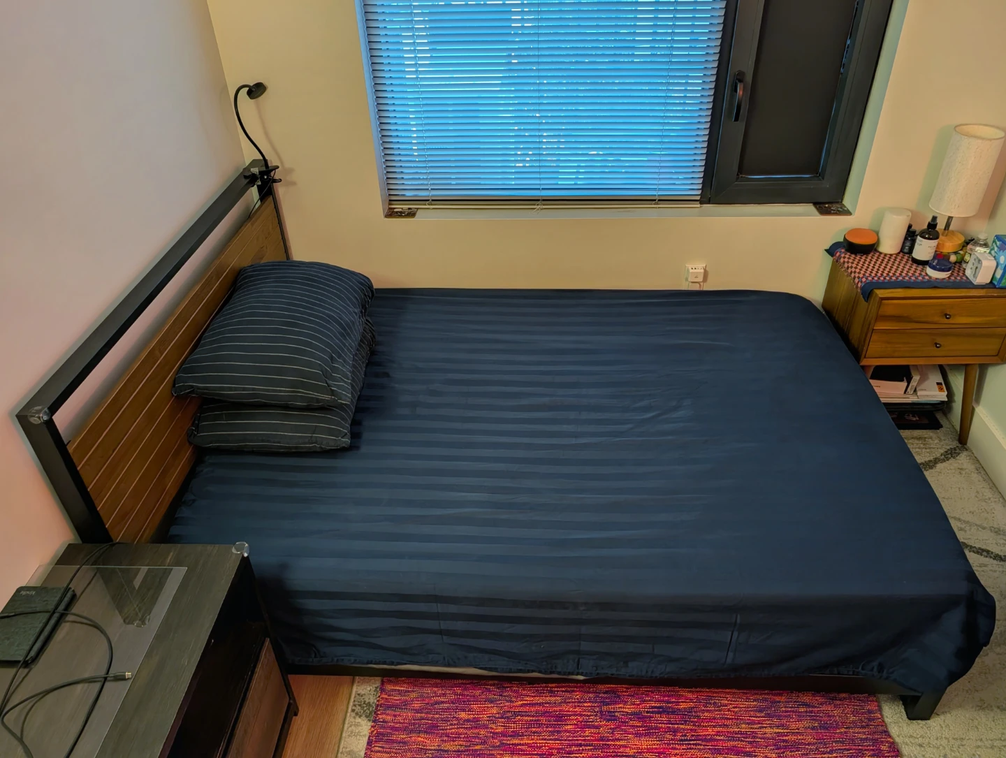 Bed frame (steel) with headboard - Full 🥕 - photo 4