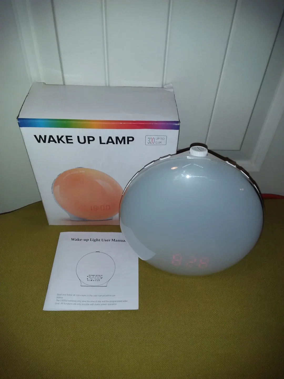 Wake Up Lamp w / Alarm Clock & Radio - Retails $51.99+Tx image indicator(4)