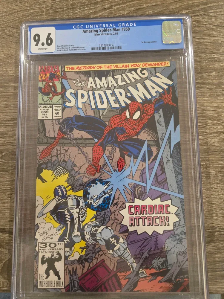 Amazing Spider-Man #359 CGC 9.6