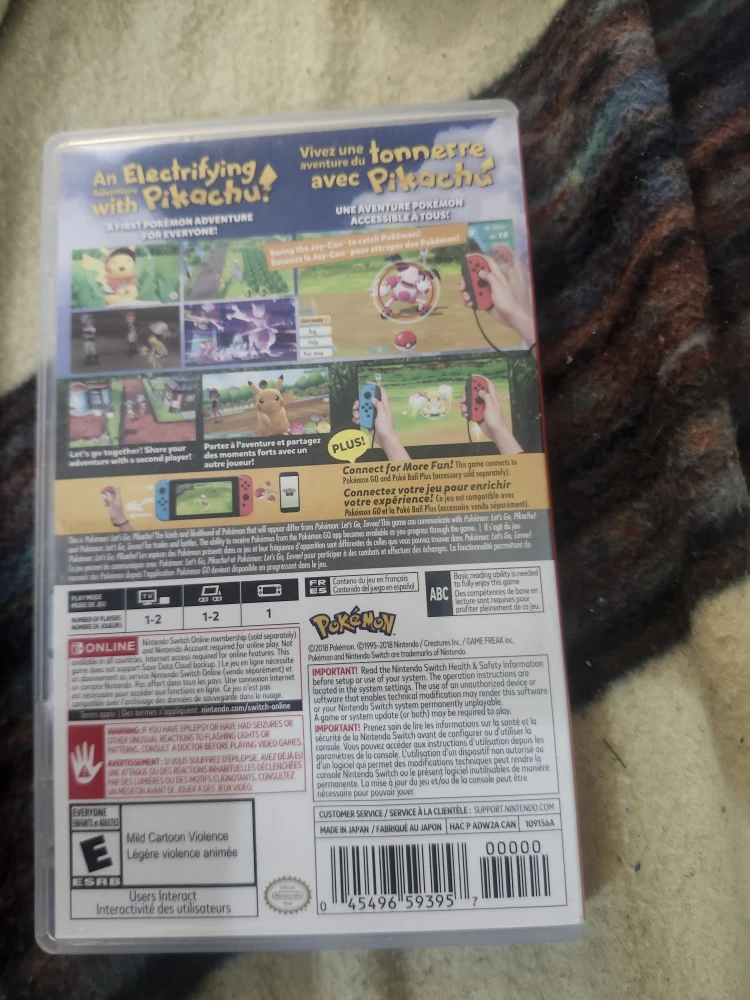 Pokémon: Let's Go, Pikachu! Nintendo Switch Game - photo 3