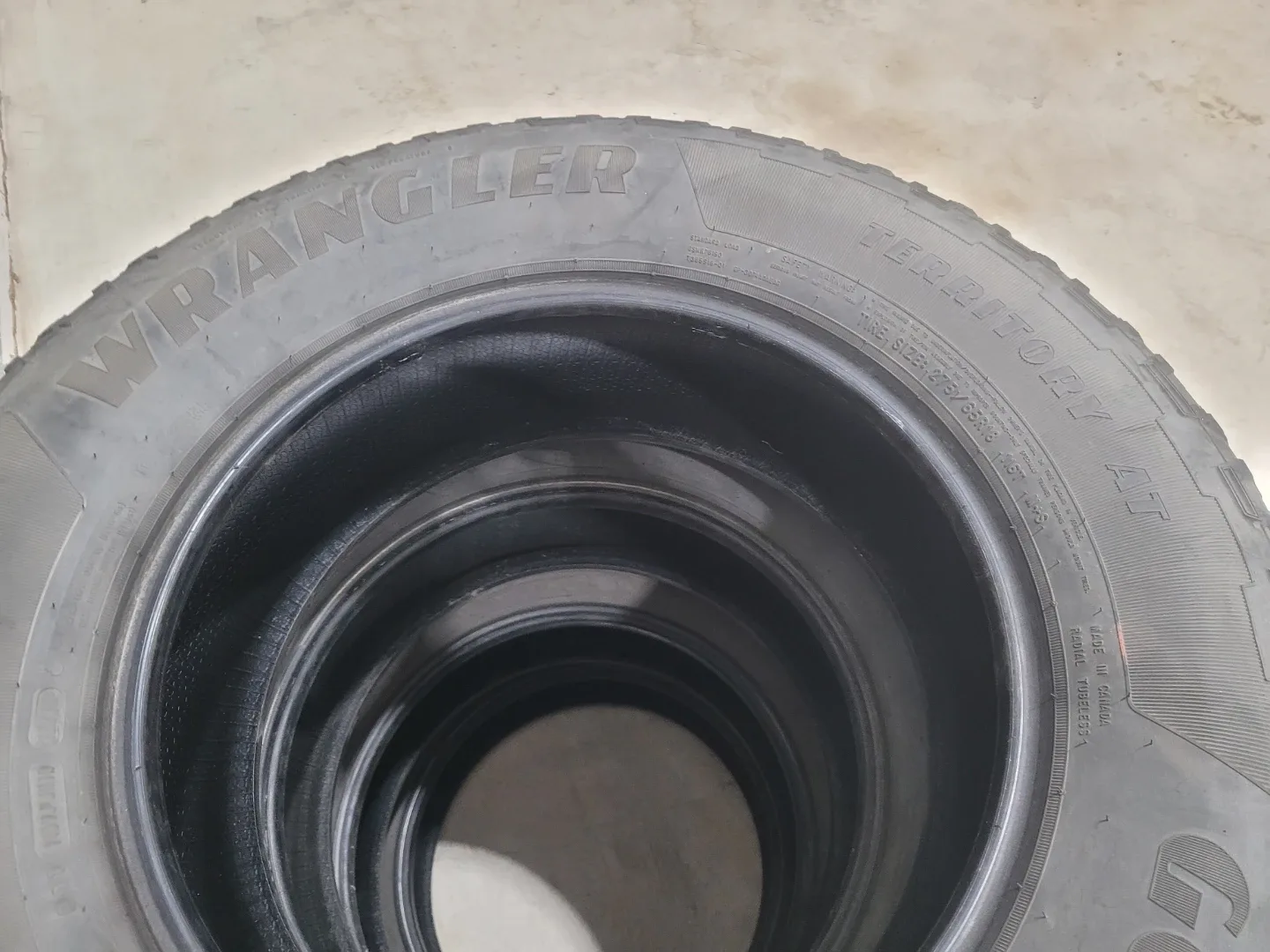 Wrangler Territory AT Tires - 275/65R18 image indicator(3)