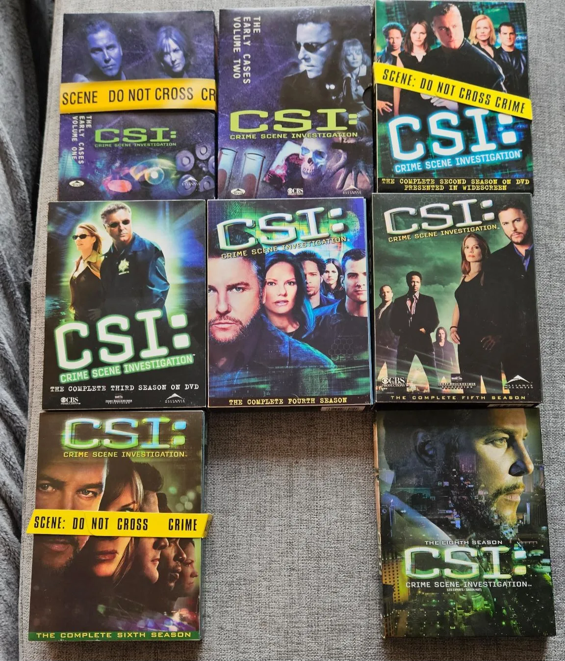CSI: Crime Scene Investigation Seasons 1-6, 8 DVDs image indicator(2)