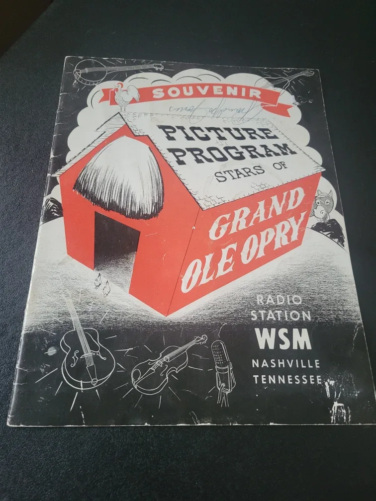 Grand Ole Opry Souvenir Picture Program