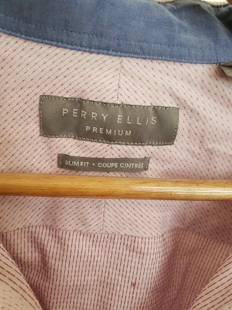 Perry Ellis Premium Slim Fit Dress Shirt - 16 34/35 image indicator(2)