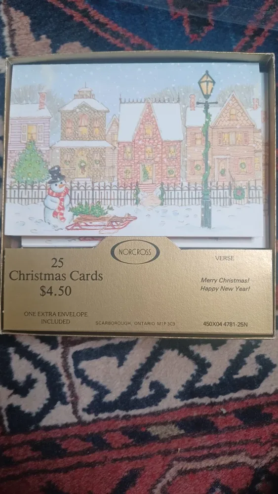 Antique Christmas cards image indicator(4)