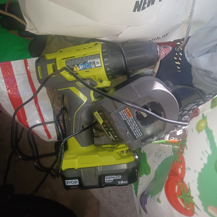 Ryobi ONE+ Cordless Drill with Charger