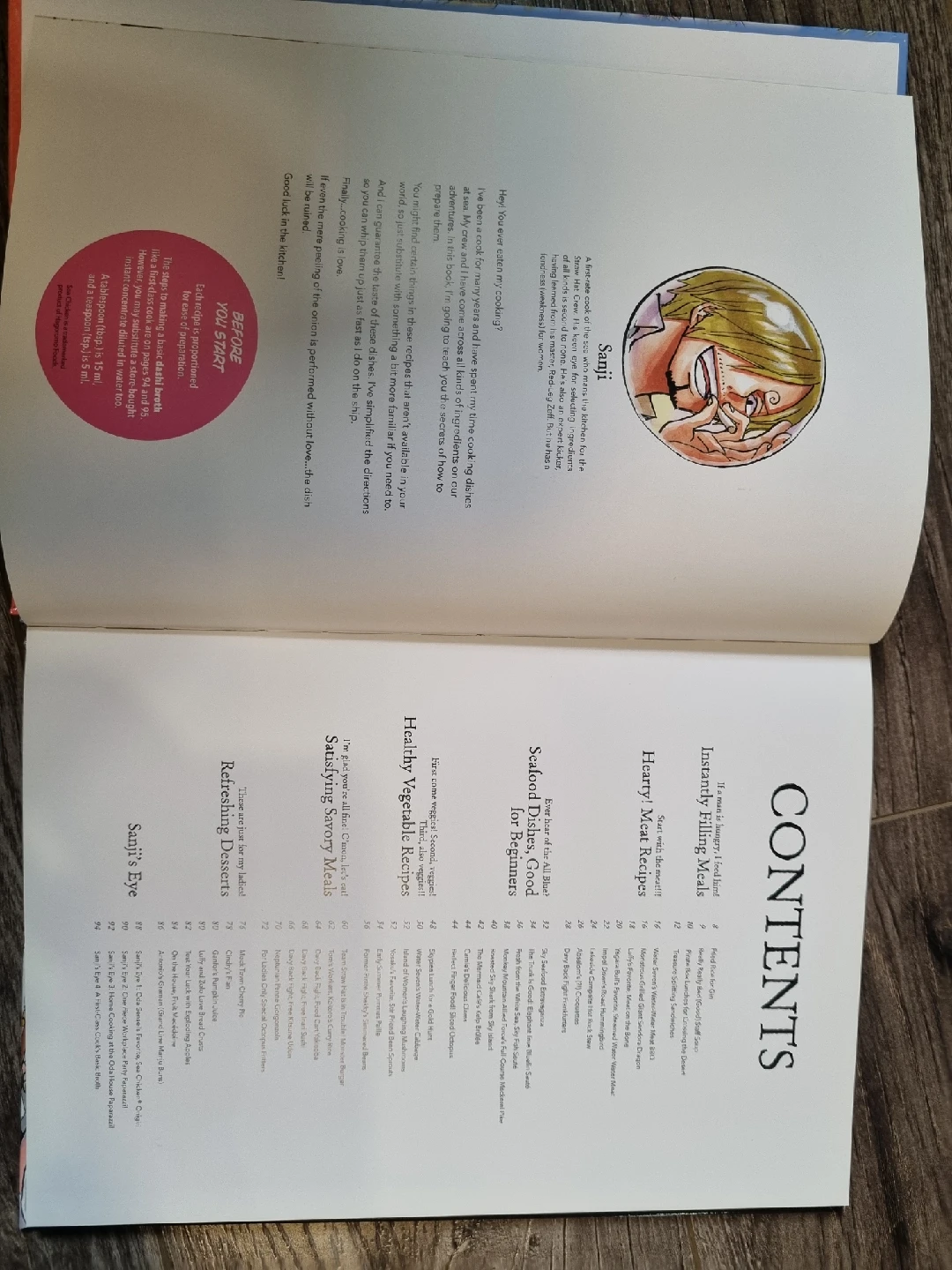 one piece sanji cookbook - photo 3