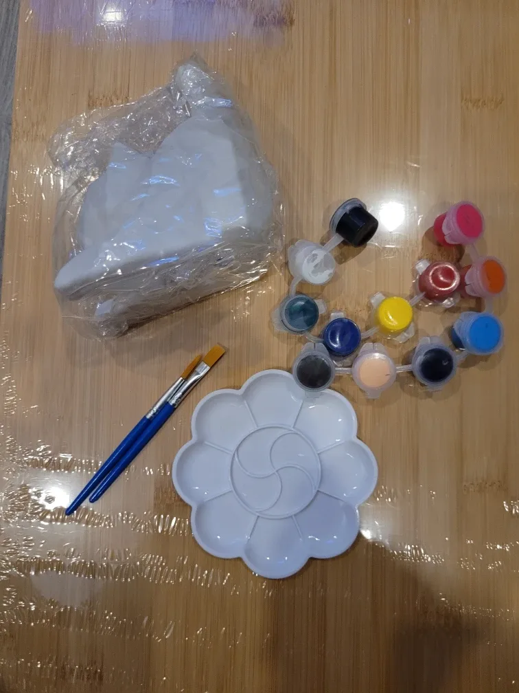 New PYO Cat Lamp Paint Your Own Ages 3+ image indicator(2)