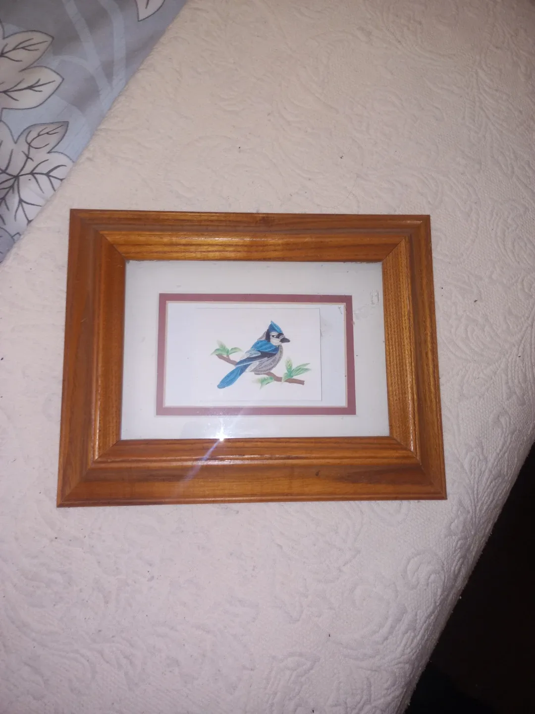 Blue Jay 3D Tole Art Picture thumbnail