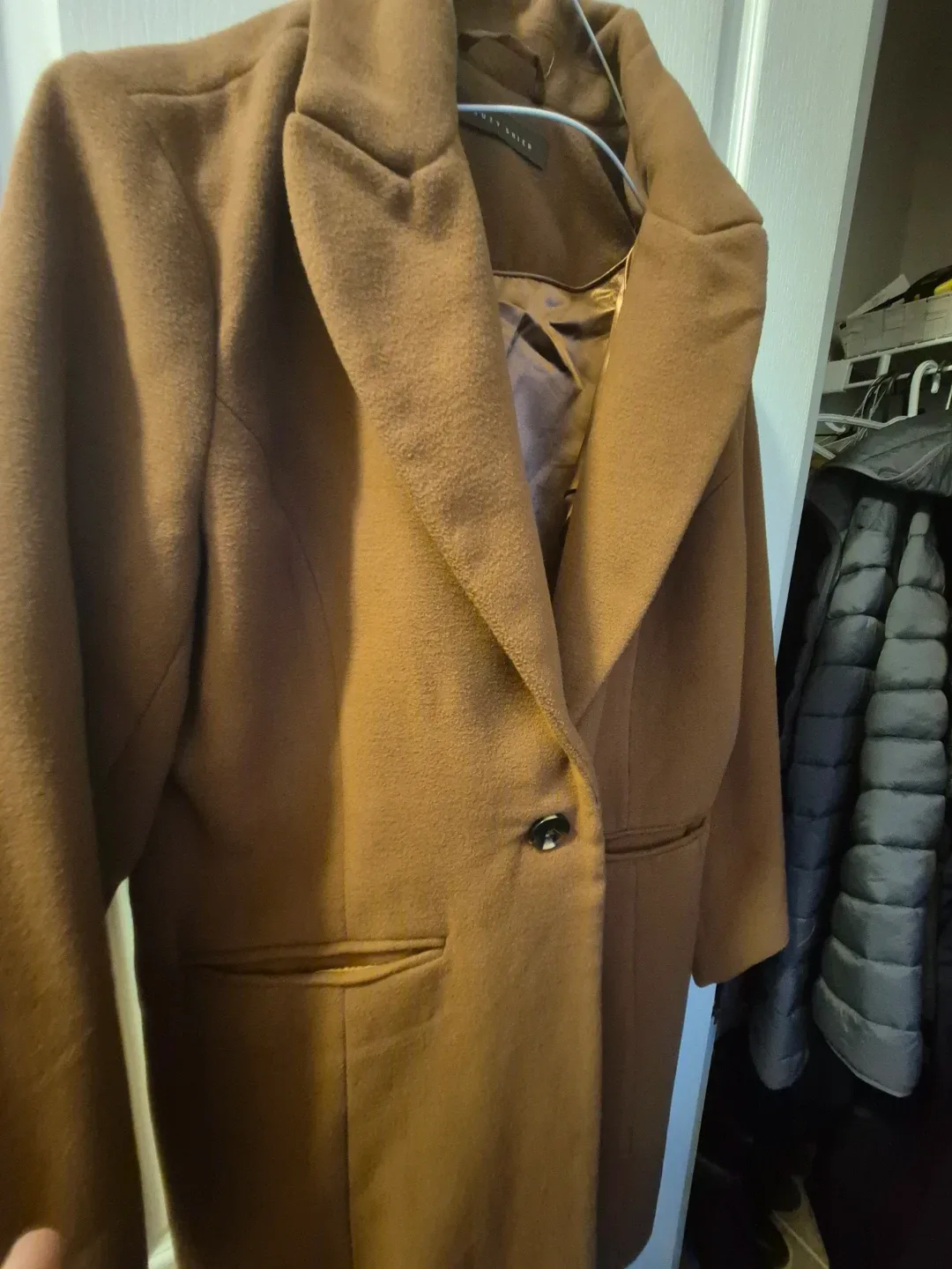 Suzy Shier Brown Coat image indicator(2)