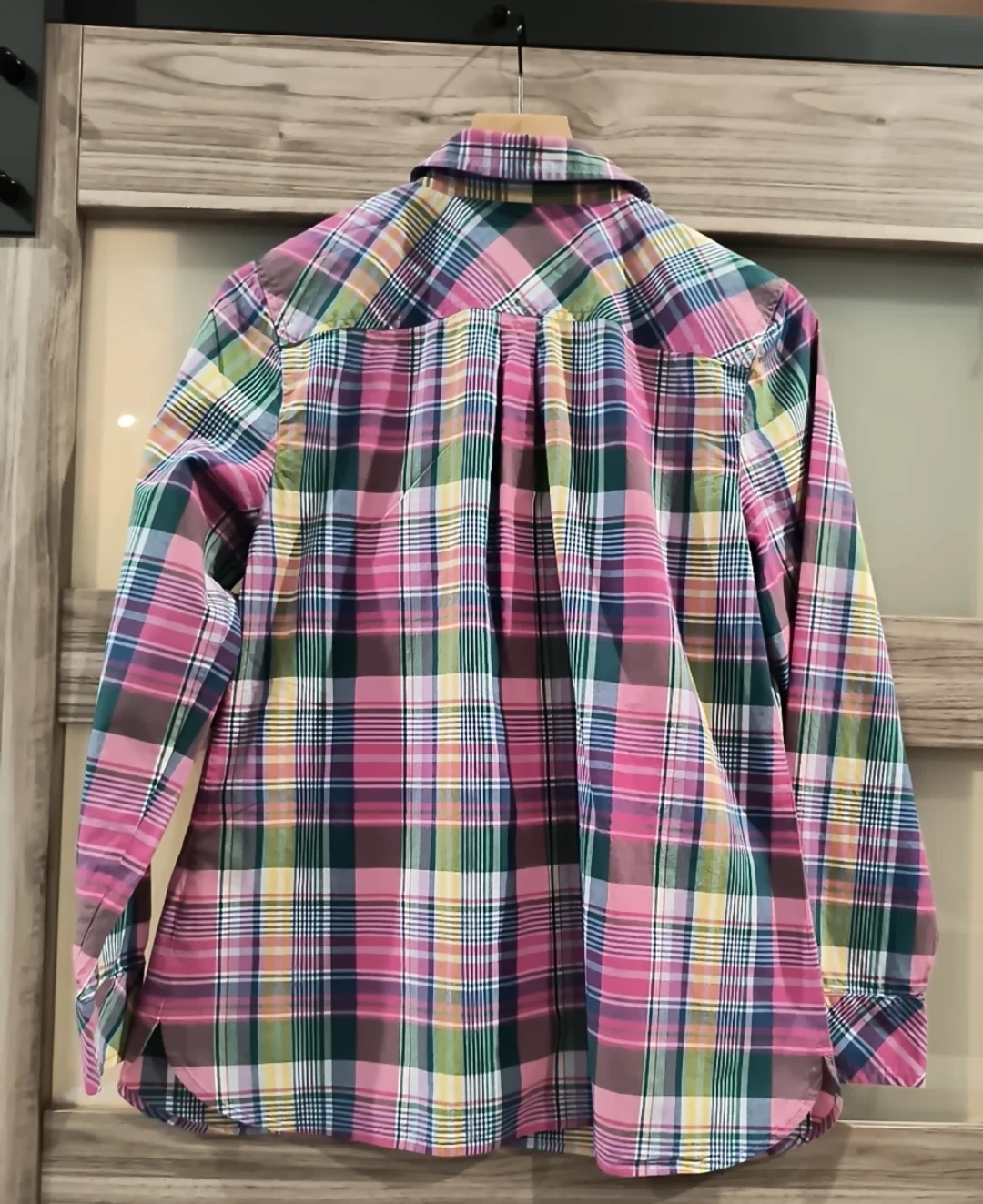 Talbots Plaid Button-Down Shirt - Size M - photo 5