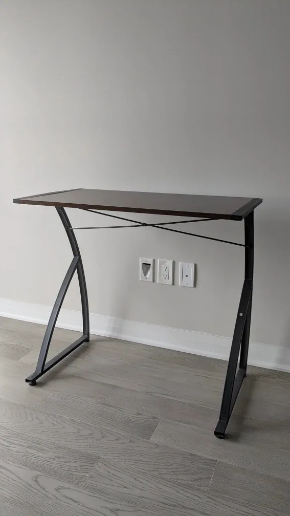 Desk ,Table- Brown & Black