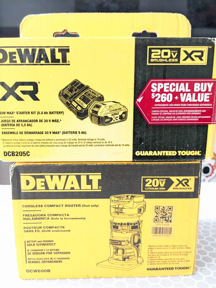 20V Max DeWalt XR Compact Router PRO Combo Kit image indicator(4)