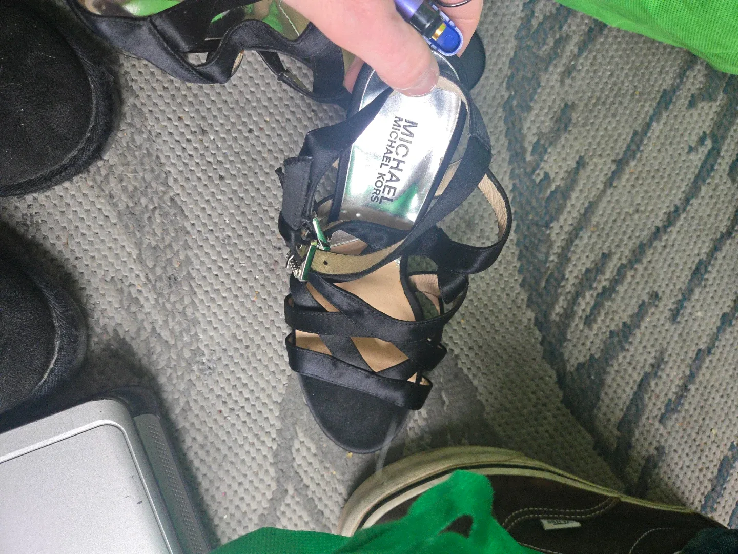 Michael Michael Kors Black Heels image indicator(2)