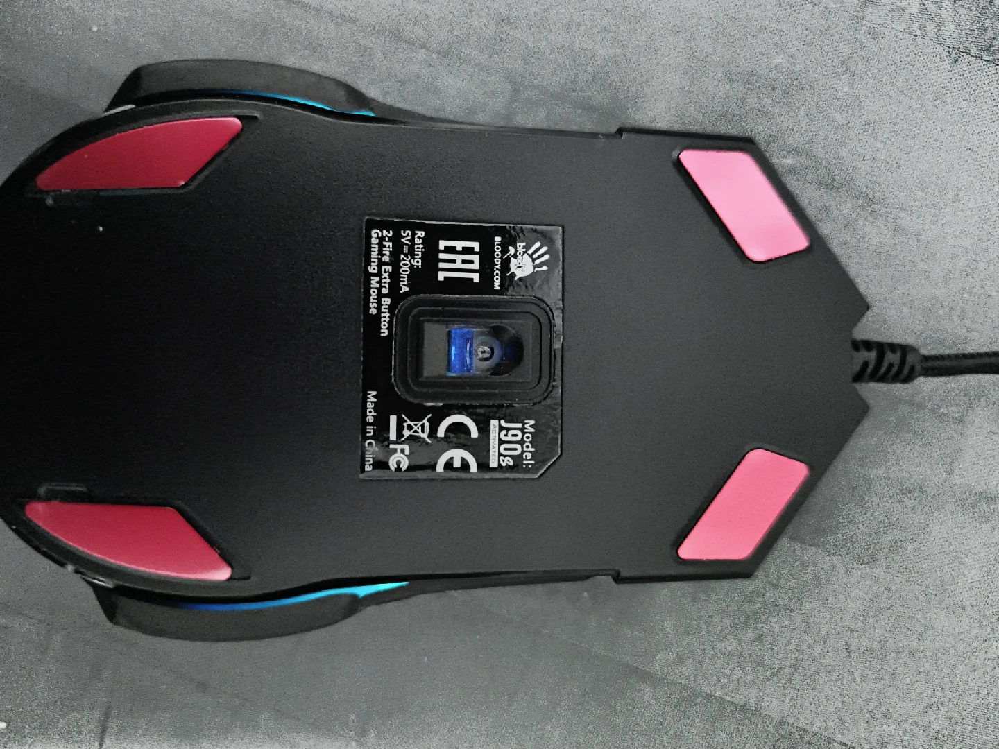 Bloody J90s Gaming Mouse - Like New! - photo 3
