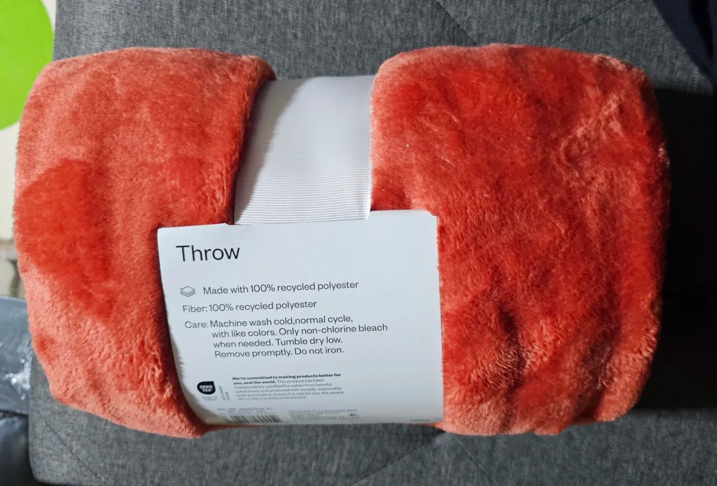 �🥕Plush Blanket - Orange, 50x60 in🥕 image indicator(3)