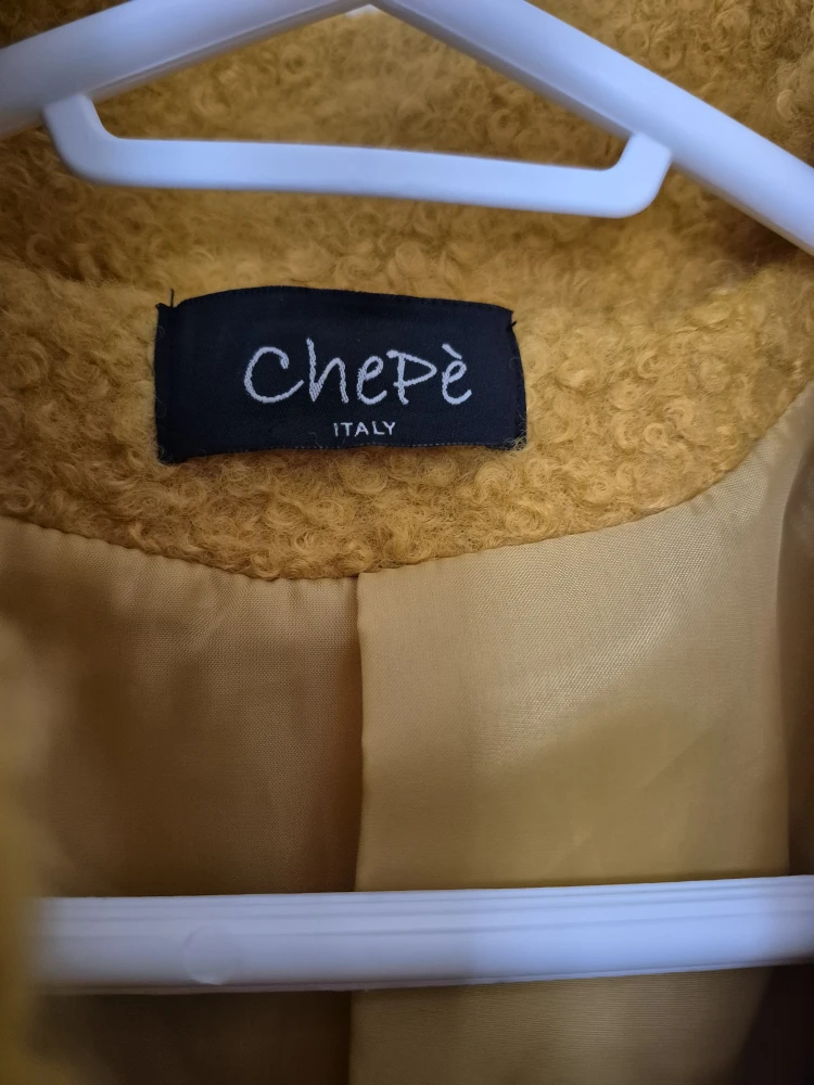 Chepè Italy Yellow Coat - Size M - photo 2