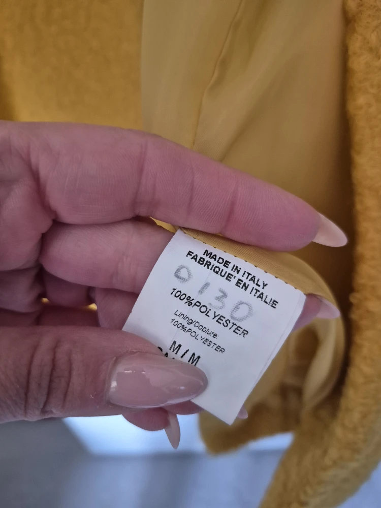 Chepè Italy Yellow Coat - Size M - photo 4