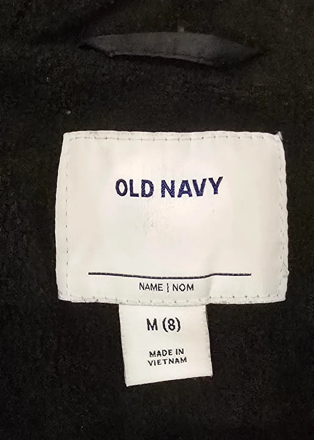 Old Navy Boys Black Puffer Jacket - Size M (8) image indicator(9)