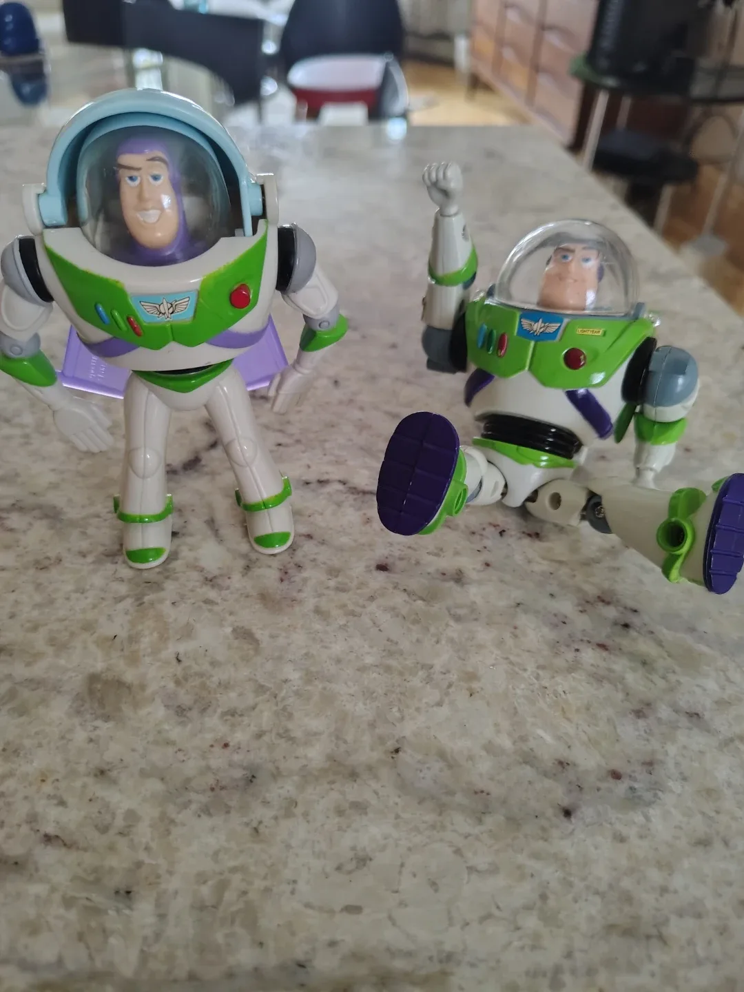 2 Vintage Buzz Lightyear Figurines – Rare + Working Parts thumbnail