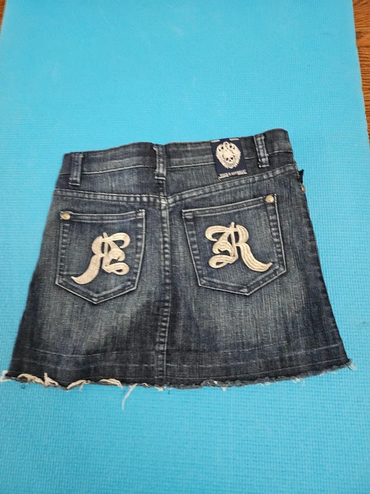 Rock & Republic Denim Mini Skirt