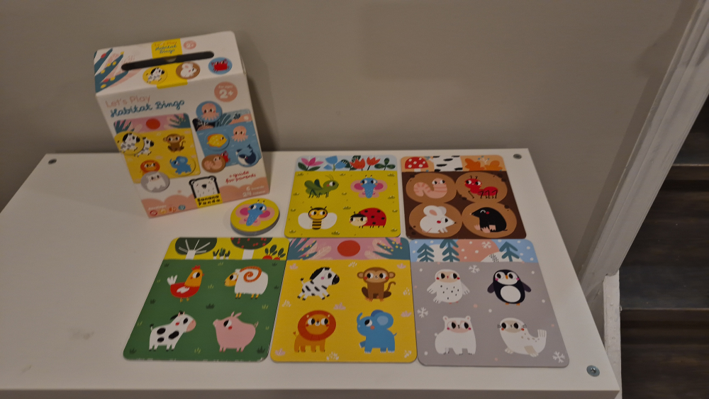 Banana Panda Let's Play Habitat Bingo - Ages 2+ - photo 3