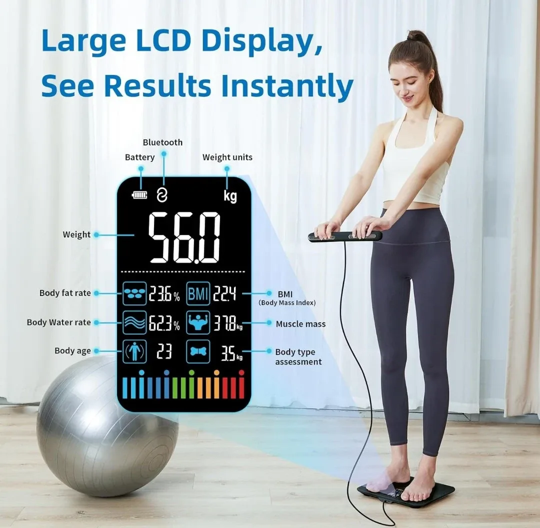 Lepulse Eight-Electrode Body Composition Scale