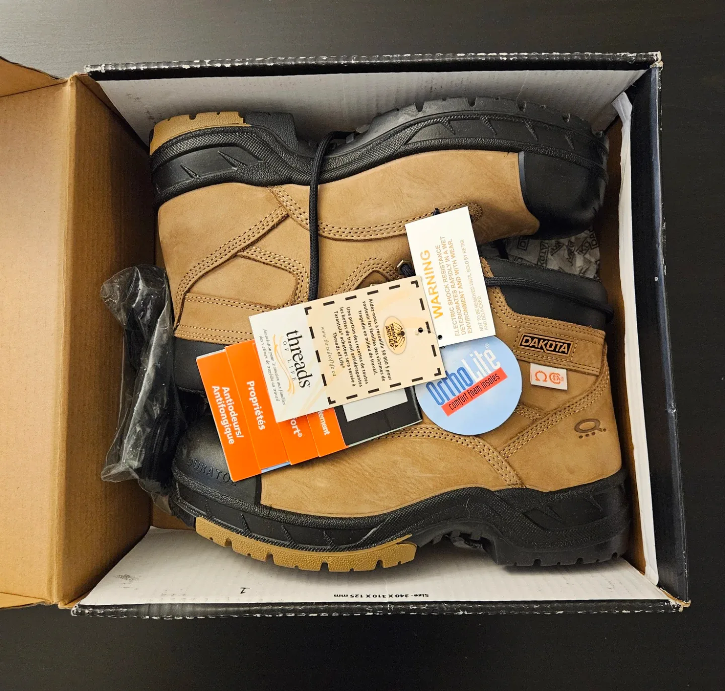 Brand new Dakota  Work Boots - Size 9