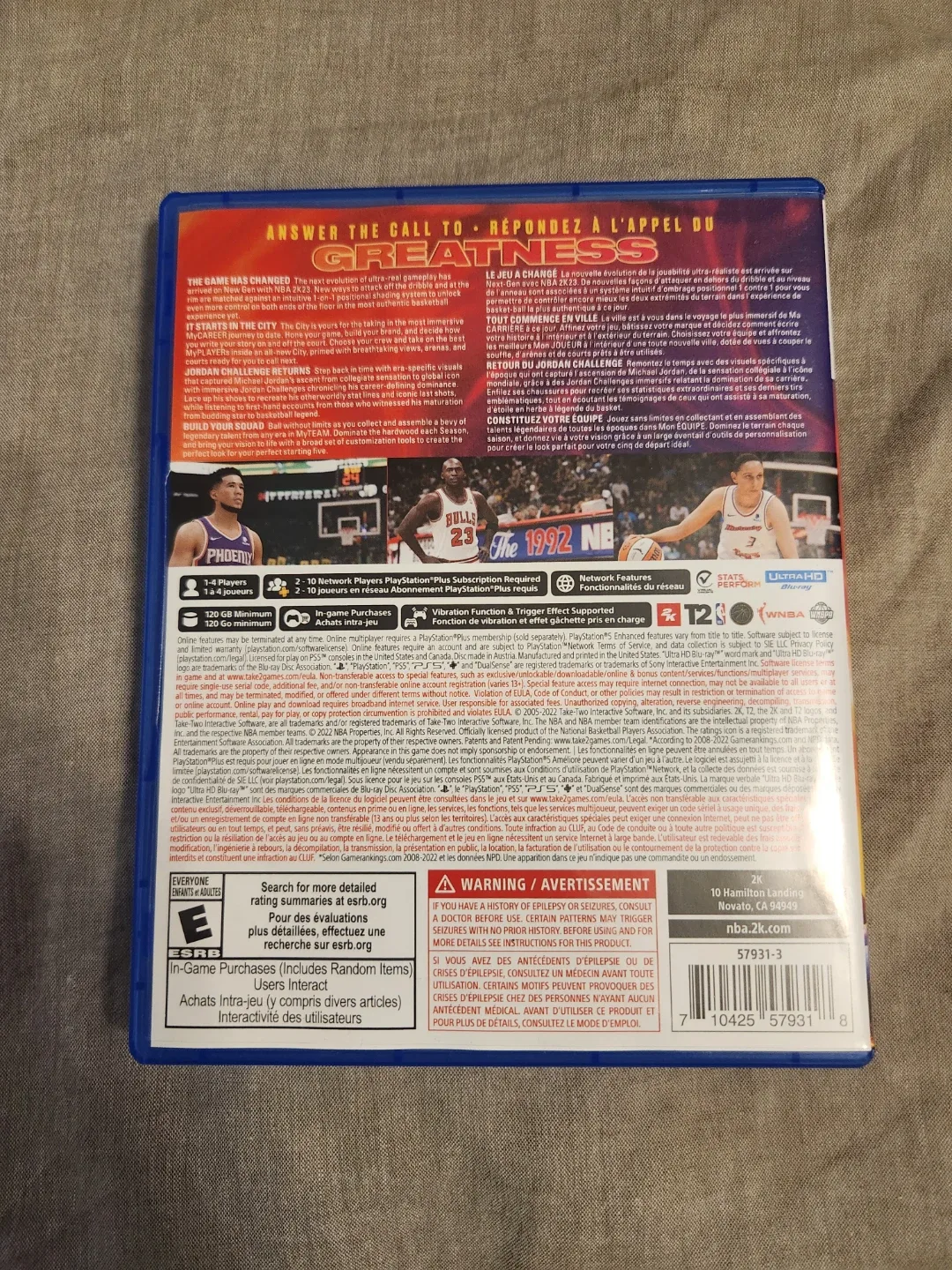 NBA 2K23 for PS5 image indicator(3)