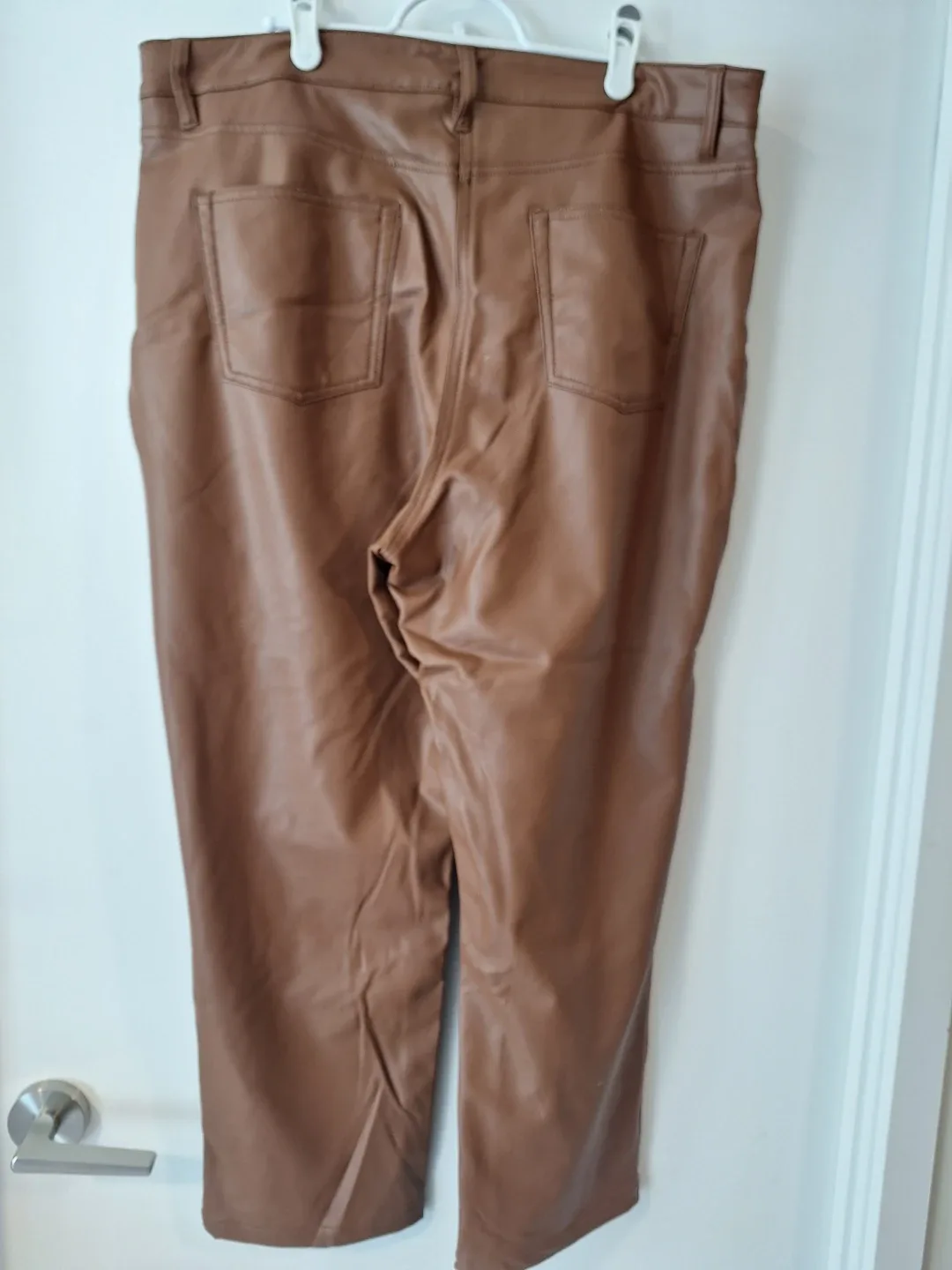 Reitmans Vegan Leather Pants - Size 18 image indicator(4)