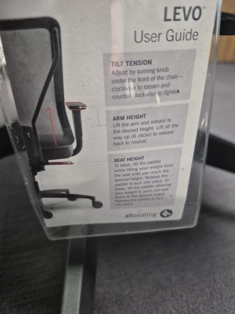 Allseating Levo Ergonomic Office Chair - photo 4
