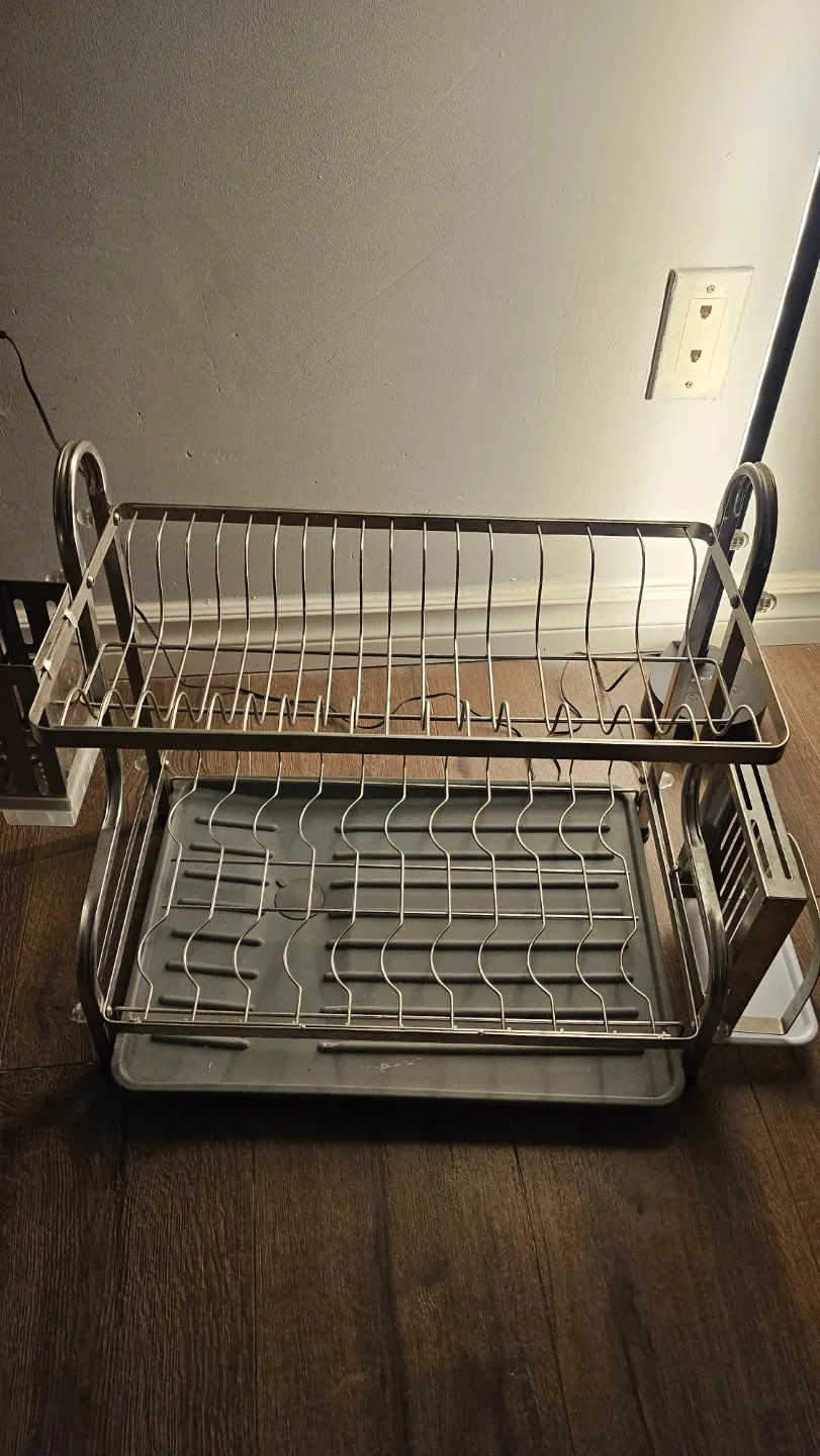 Two-Tier Dish Rack