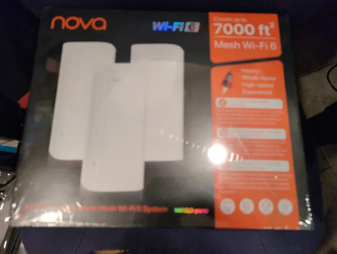 New Tenda Nova Mesh Wi-Fi 6 System (3-pack)