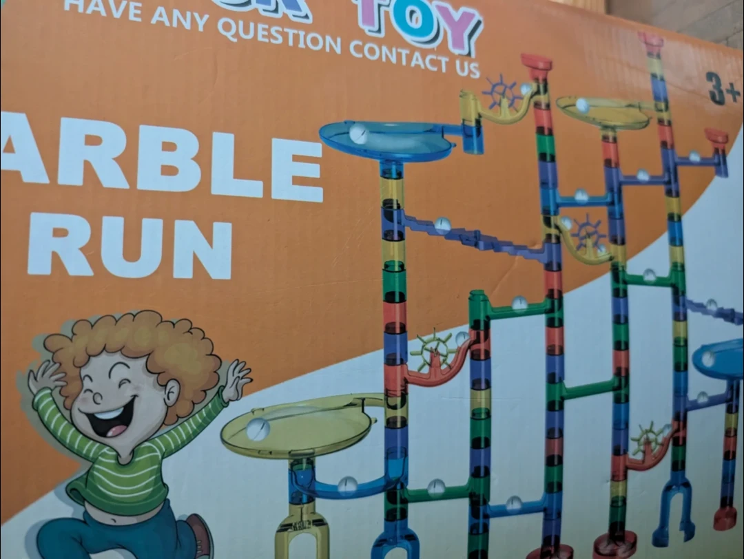 Marble Run Pipeline Game - Over 200 Pieces! - photo 2