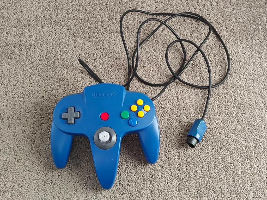 NUS-005 - OEM N64 Controller for Console - Nintendo 64 Blue