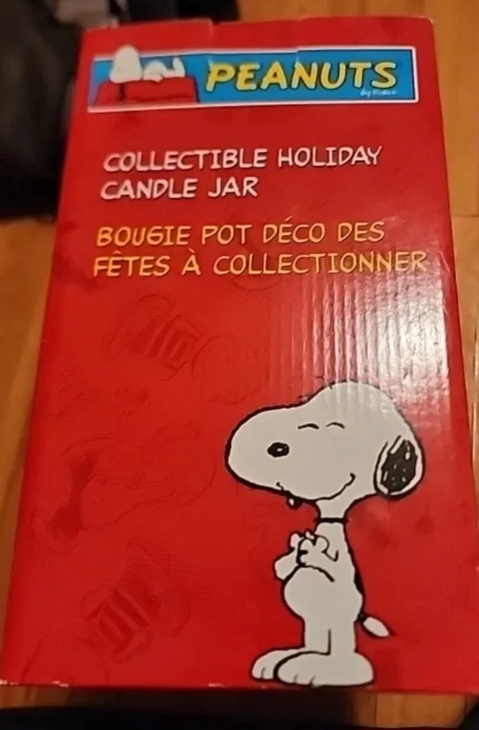 Peanuts Collectible Holiday Candle Jar lantern image indicator(2)