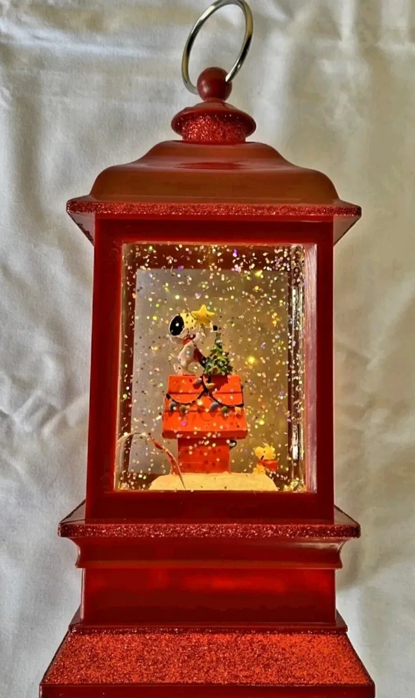 Peanuts Collectible Holiday Candle Jar lantern image indicator(3)