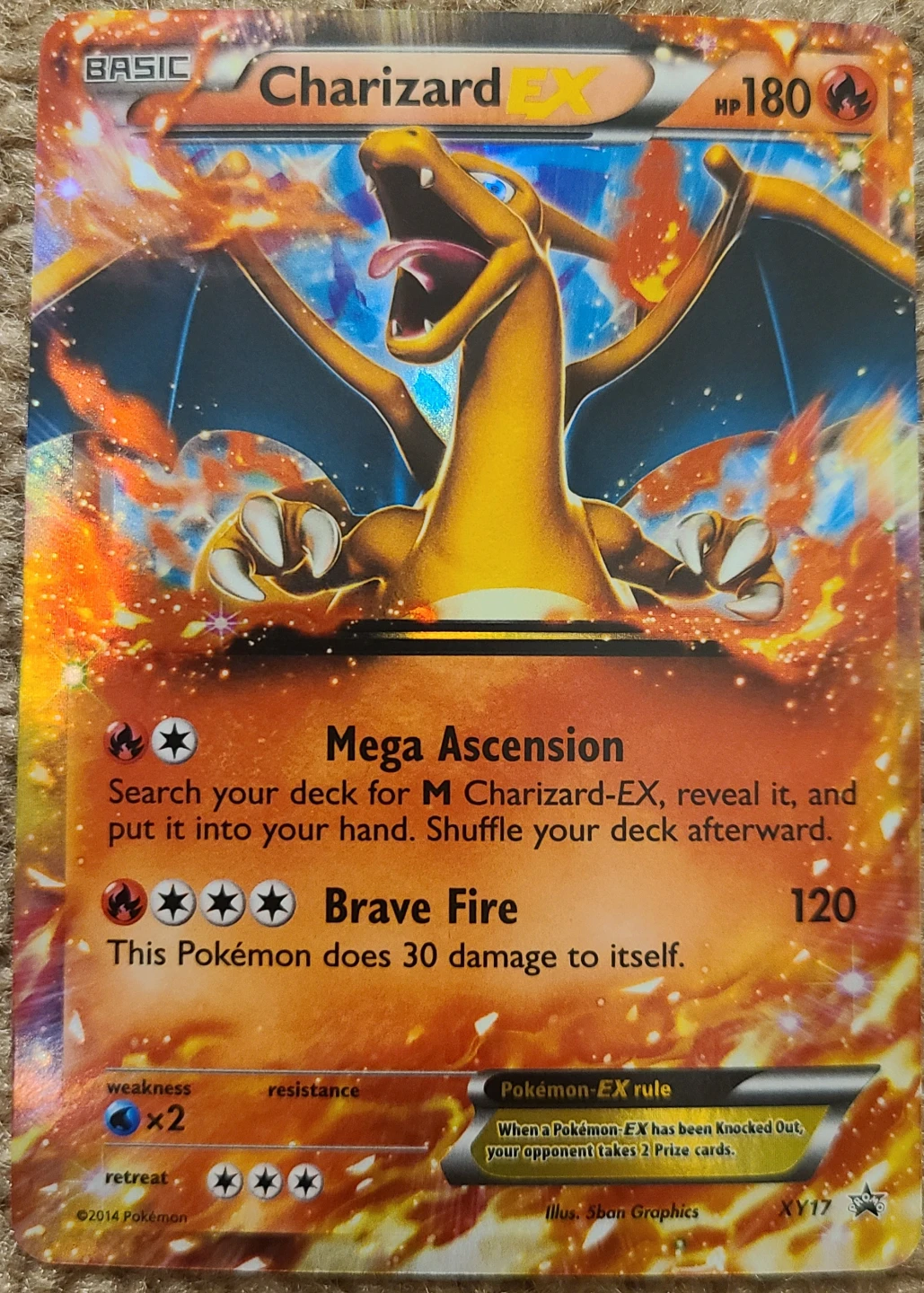 Charizard EX Promo XY17