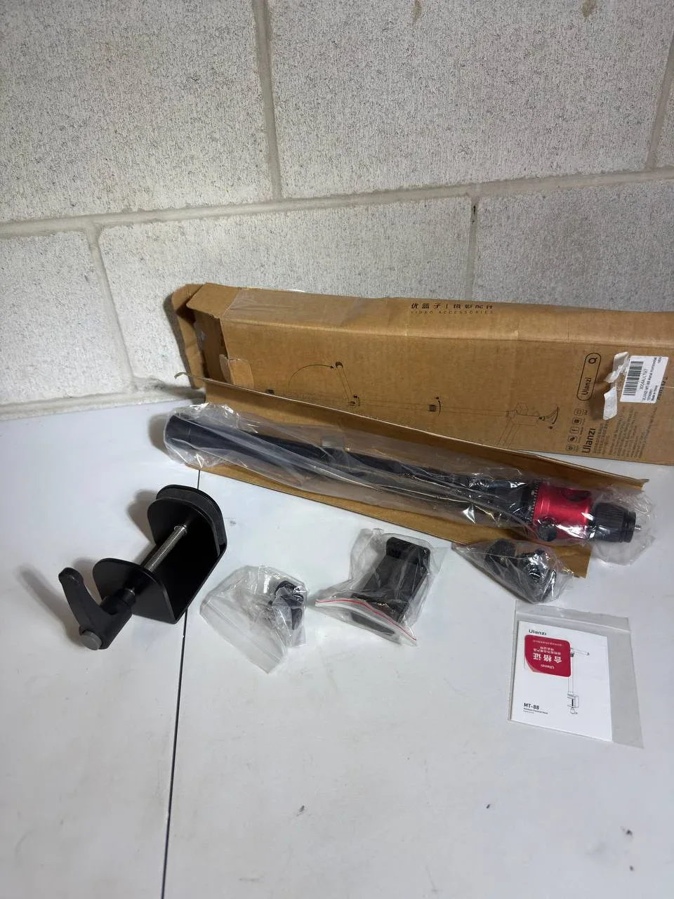 ULANZI MT-88 Overhead Camera Mount Desk Stand Phone Holder image indicator(3)