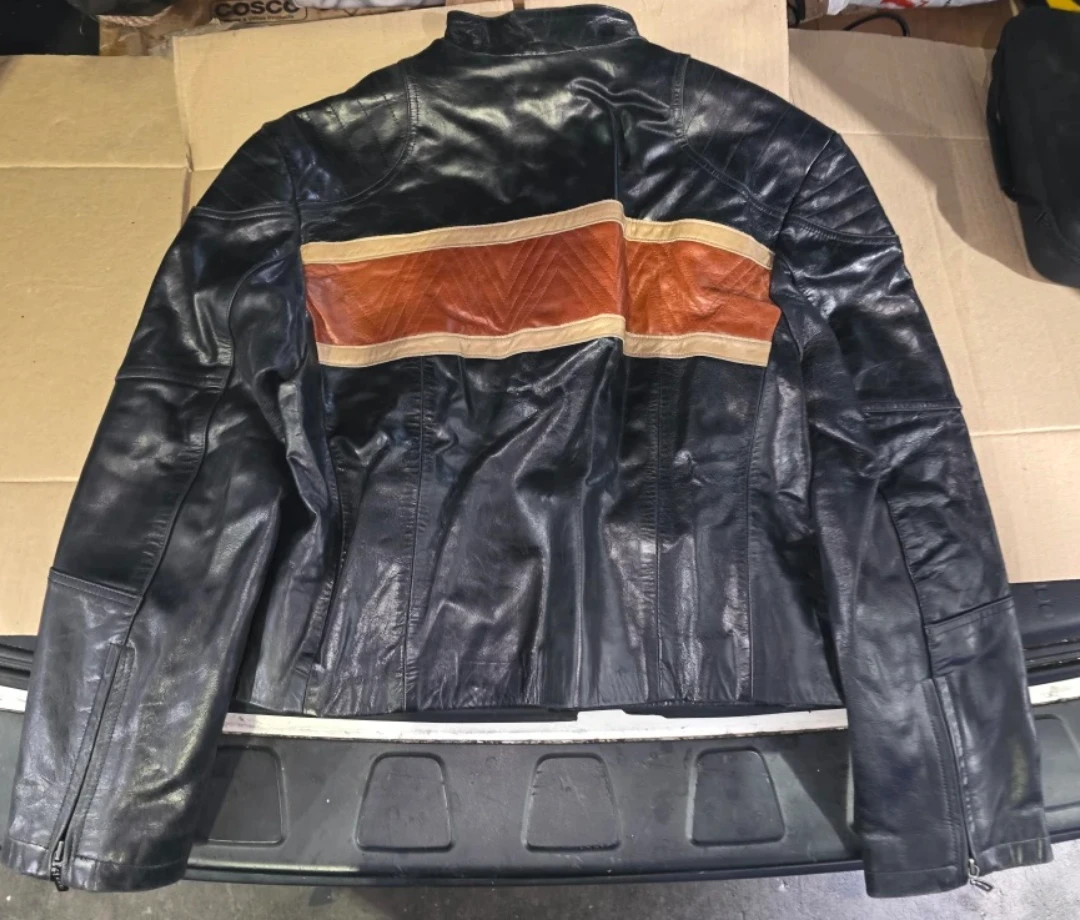 James y John Extasy Black Leather Jacket - photo 2