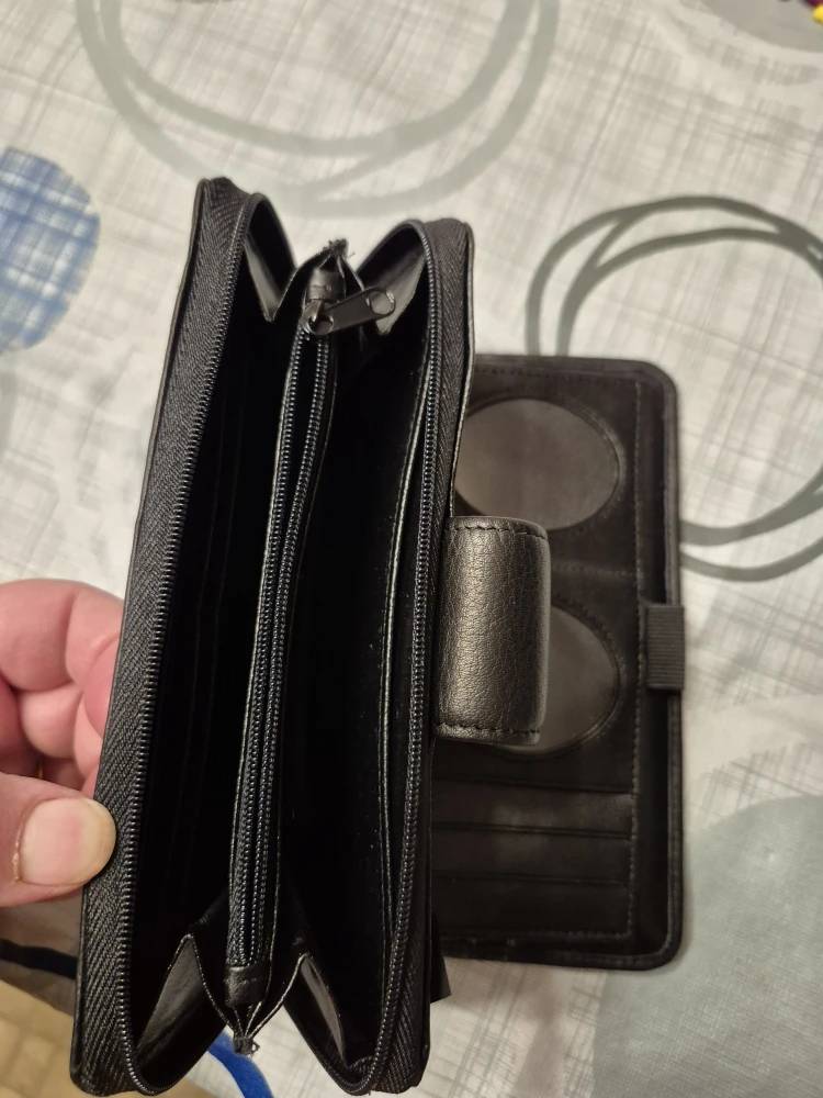 Higher state Black Leather Wallet - photo 3