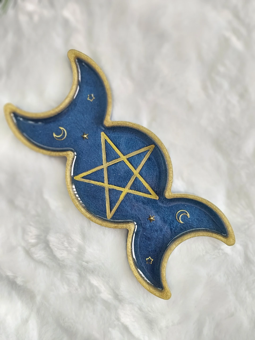Triple Moon Goddess Trinket Tray - photo 4